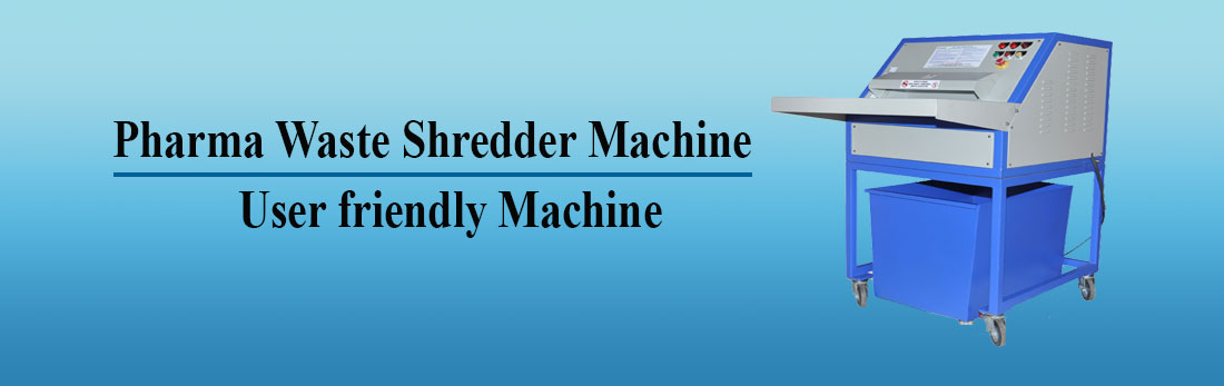 Pharma Waste Shredder Machine